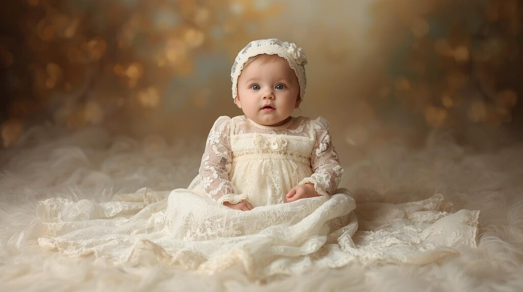 baby christening gown
